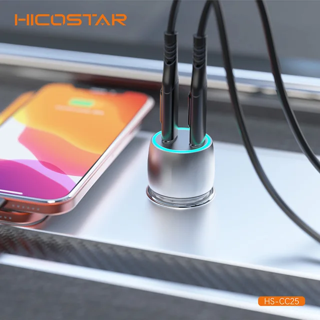 شارژر فندکی  40 وات هایکواستار مدل HS-CC25 101716111