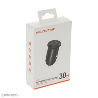 شارژر فندکی 30 وات دو پورت هایکواستار مدل CC23 101715788