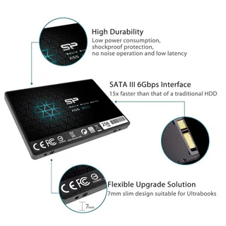 اس اس دی اینترنال SATA III سیلیکون پاور مدل Ace A55 ظرفیت 256 گیگابایت 102057253