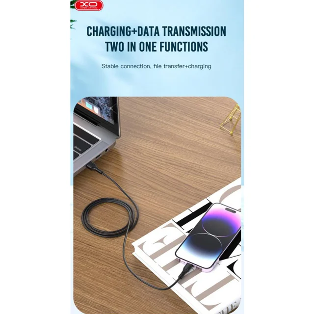 کابل تبدیل USB به USB-C ایکس او مدل nb230 طول 1 متر 101709965