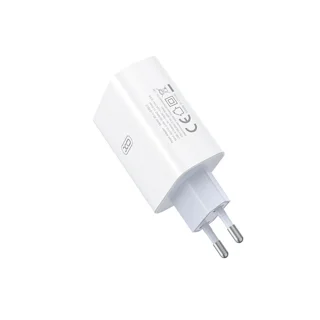 شارژر دیواری 30 وات ایکس او مدل L164 EU به همراه کابل تبدیل USB-C به USB 101710022