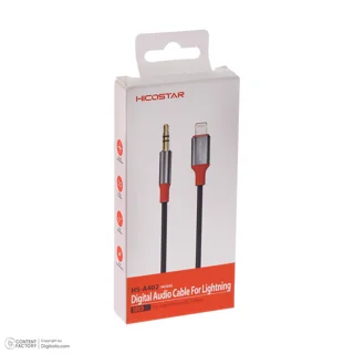 کابل تبدیل لایتنینگ به AUX هایکواستار مدل HS-A402 طول 1 متر 101715980