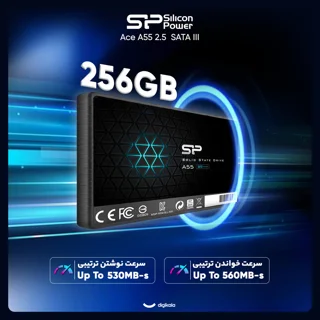 اس اس دی اینترنال SATA III سیلیکون پاور مدل Ace A55 ظرفیت 256 گیگابایت 102057248