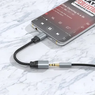 مبدل USB-C به جک 3.5 میلیمتری هایکواستار مدل HS-T12C 101715542