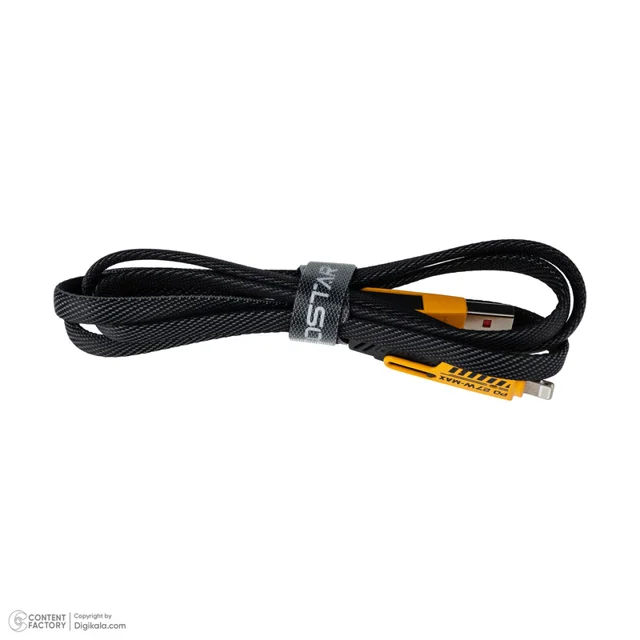 کابل تبدیل USB-C/USB به لایتنینگ/USB-C هایکواستار مدل HS-192-4 in1 60w طول 1 متر 101715920