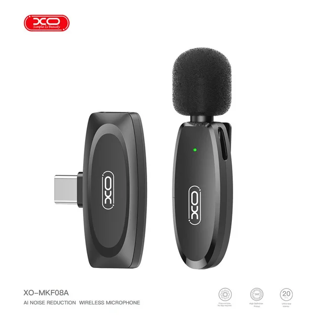 میکروفن بی سیم ایکس او مدل mkf08a 101710114