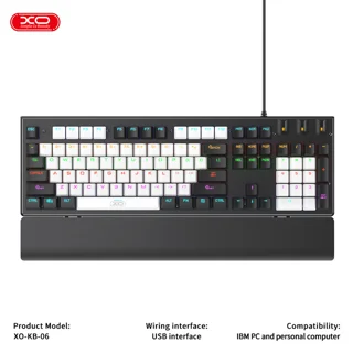 کیبورد و ماوس گیمینگ ایکس او مدل KB-06 101709841