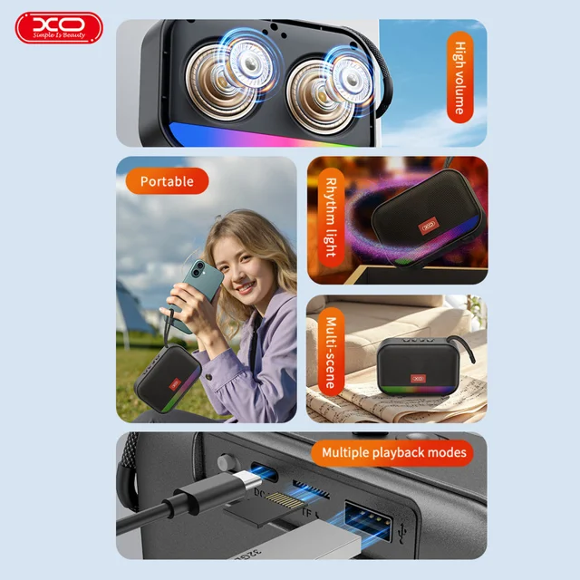 اسپیکر بلوتوثی ایکس او مدل F66 101709327
