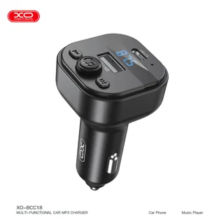 پخش‌کننده اف ام و شارژر فندکی خودرو ایکس او مدل BCC18 101708781